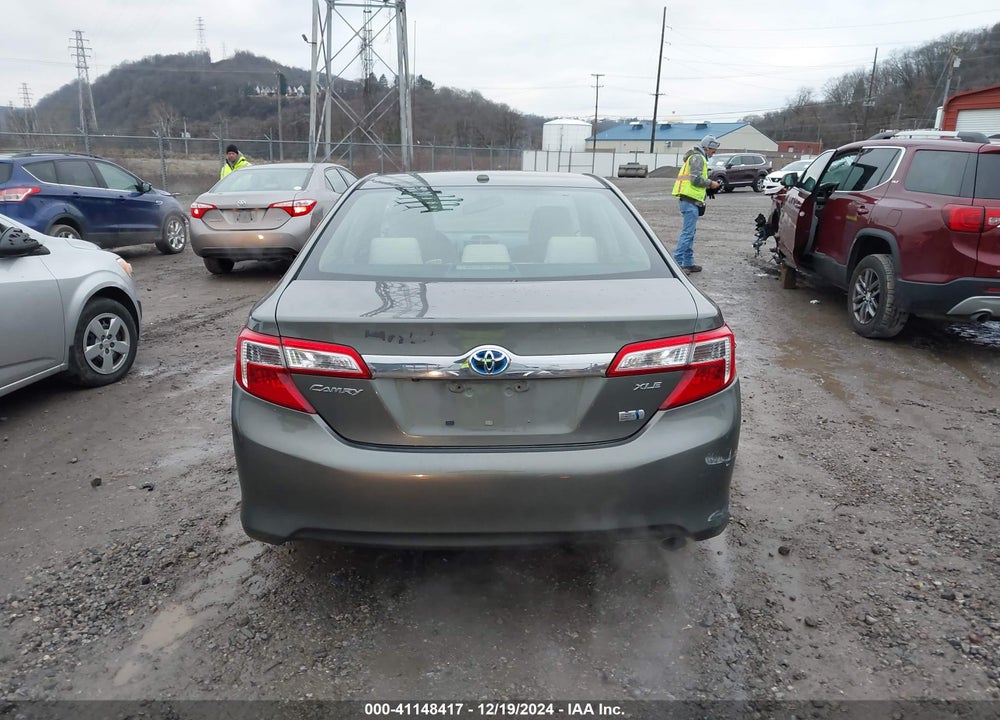 2013 TOYOTA CAMRY HYBRID XLE VIN: 4T1BD1FK3DU093795