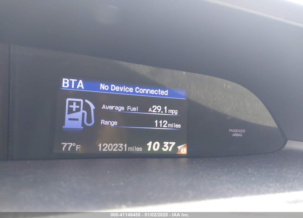 2012 HONDA CIVIC EX VIN: 19XFB2F8XCE334240