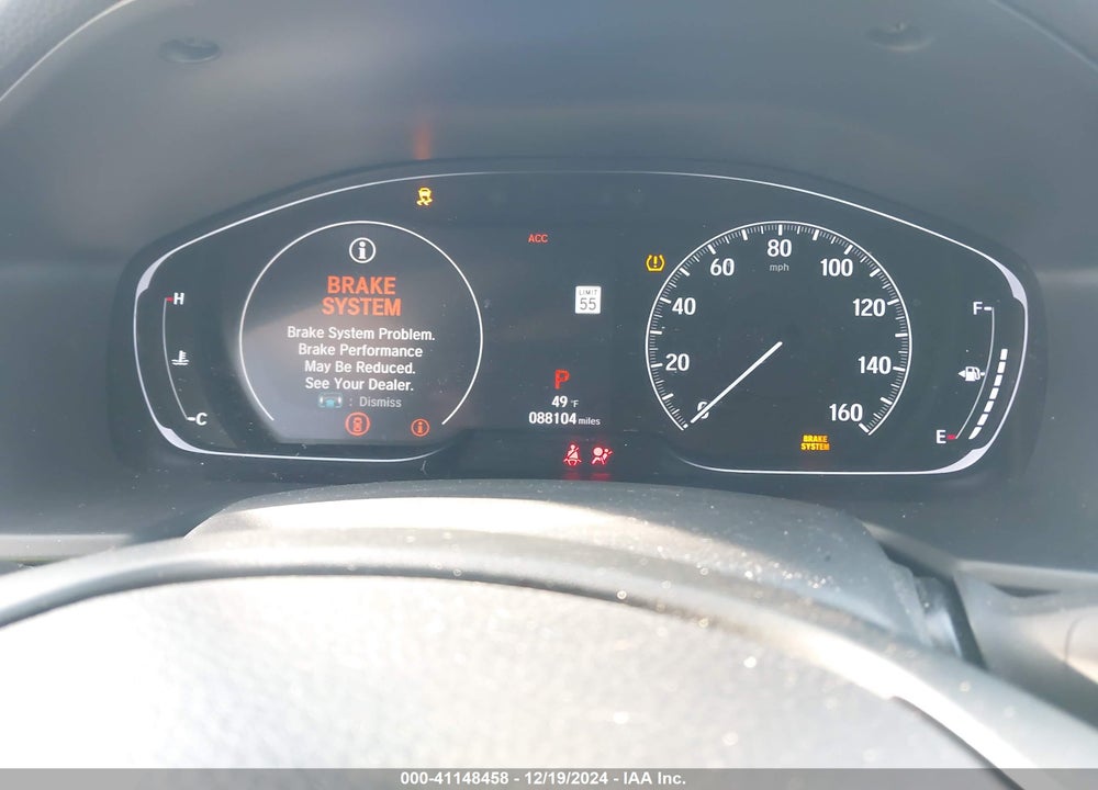 2018 HONDA ACCORD EX VIN: 1HGCV1F4XJA249420