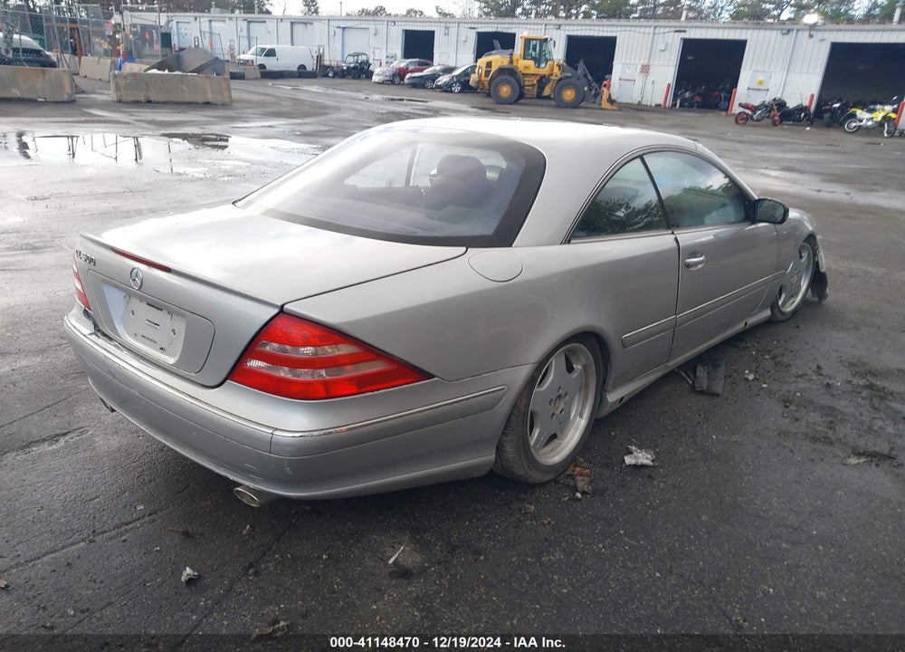 2001 MERCEDES-BENZ CL-CLASS BASE (A5) VIN: WDBPJ75J41A013852