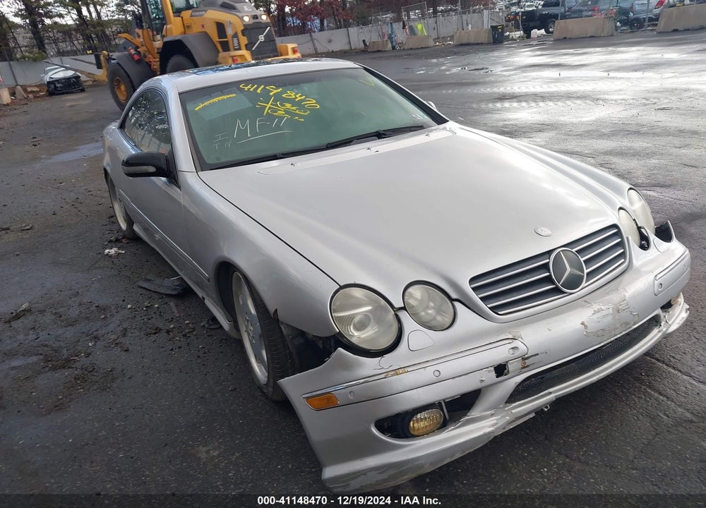 2001 MERCEDES-BENZ CL-CLASS BASE (A5) VIN: WDBPJ75J41A013852