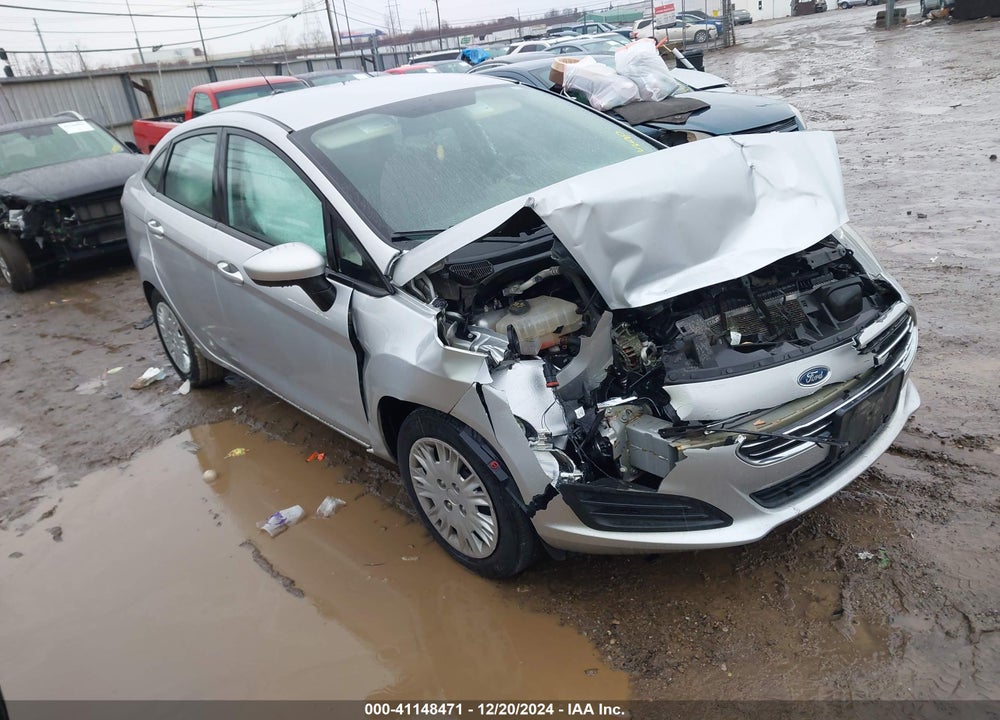 2018 FORD FIESTA S VIN: 3FADP4AJ3JM104188