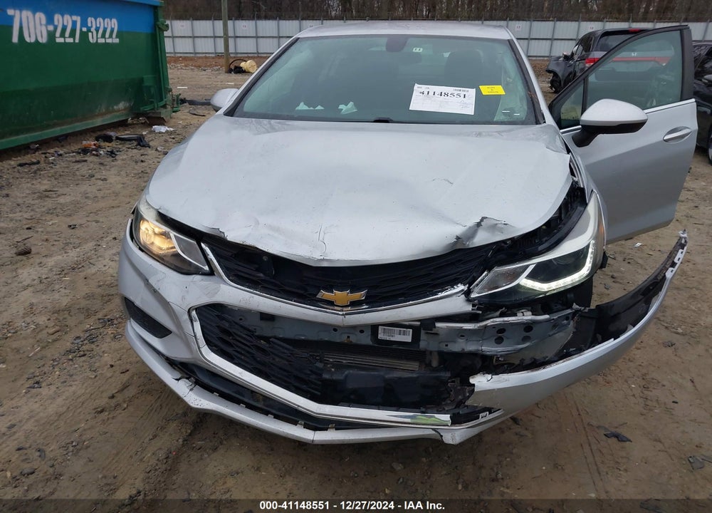 2017 CHEVROLET CRUZE LT AUTO VIN: 1G1BE5SMXH7102456