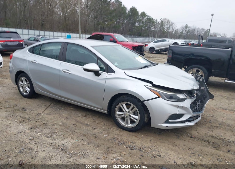 2017 CHEVROLET CRUZE LT AUTO VIN: 1G1BE5SMXH7102456