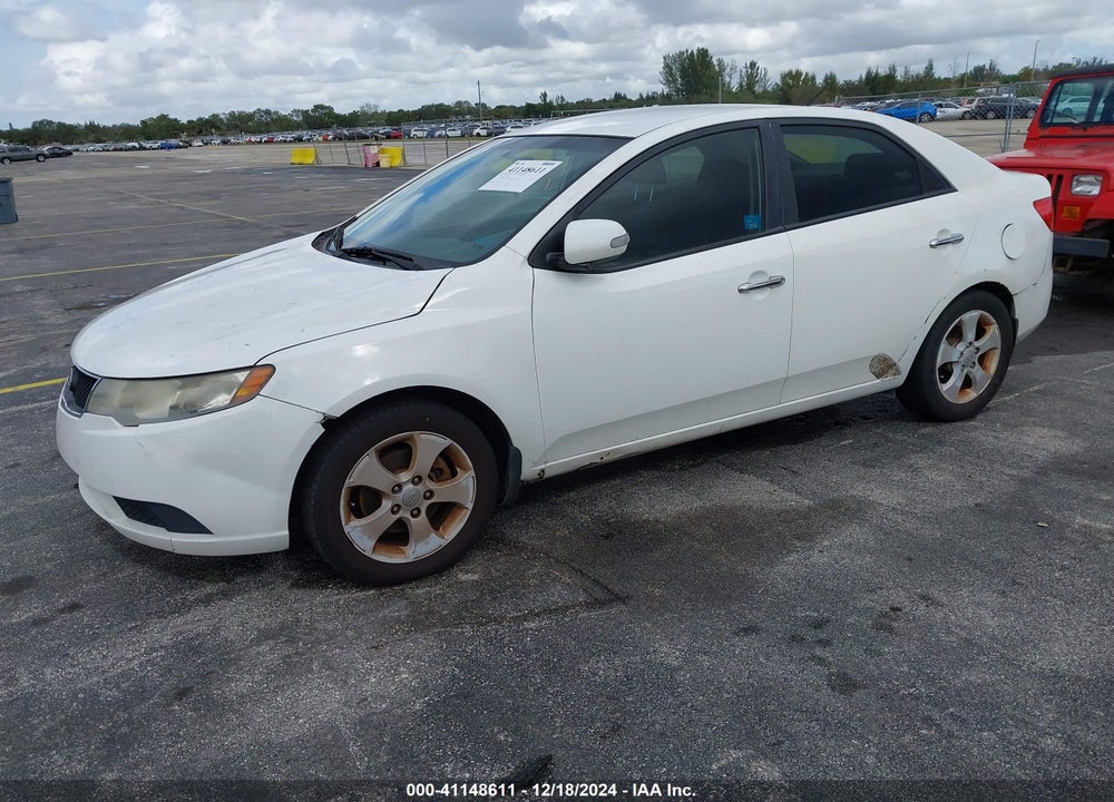 2010 KIA FORTE EX VIN: KNAFU4A21A5290711