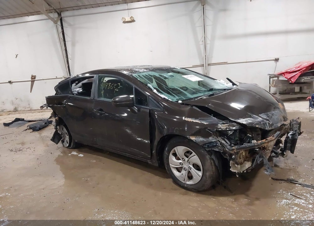 2014 HONDA CIVIC LX VIN: 2HGFB2F57EH528464