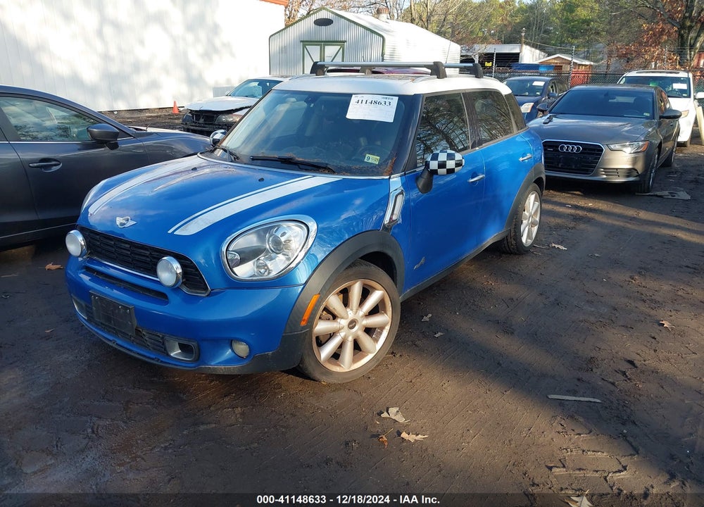 2012 MINI COOPER S COUNTRYMAN VIN: WMWZC5C50CWM14395