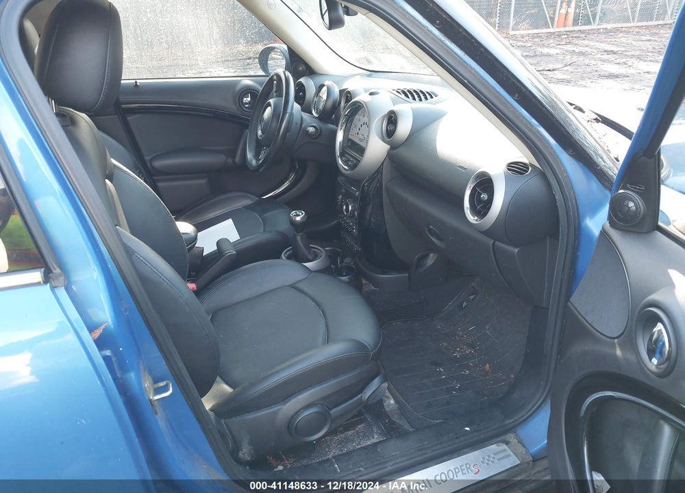 2012 MINI COOPER S COUNTRYMAN VIN: WMWZC5C50CWM14395