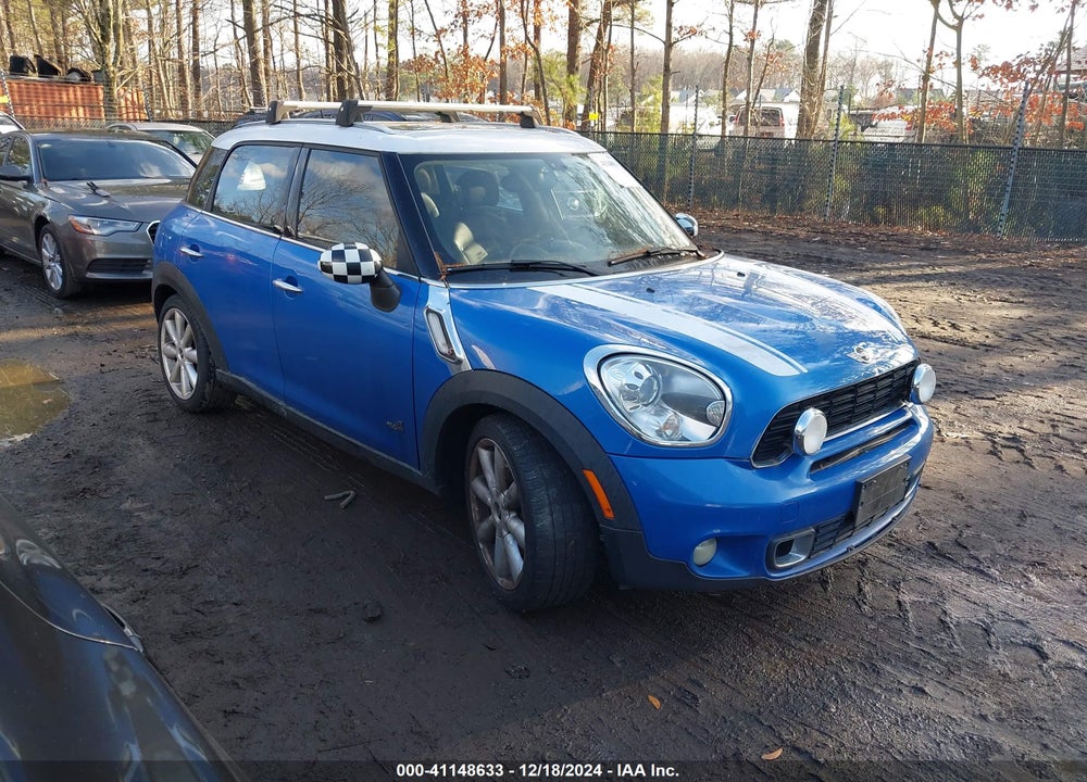 2012 MINI COOPER S COUNTRYMAN VIN: WMWZC5C50CWM14395