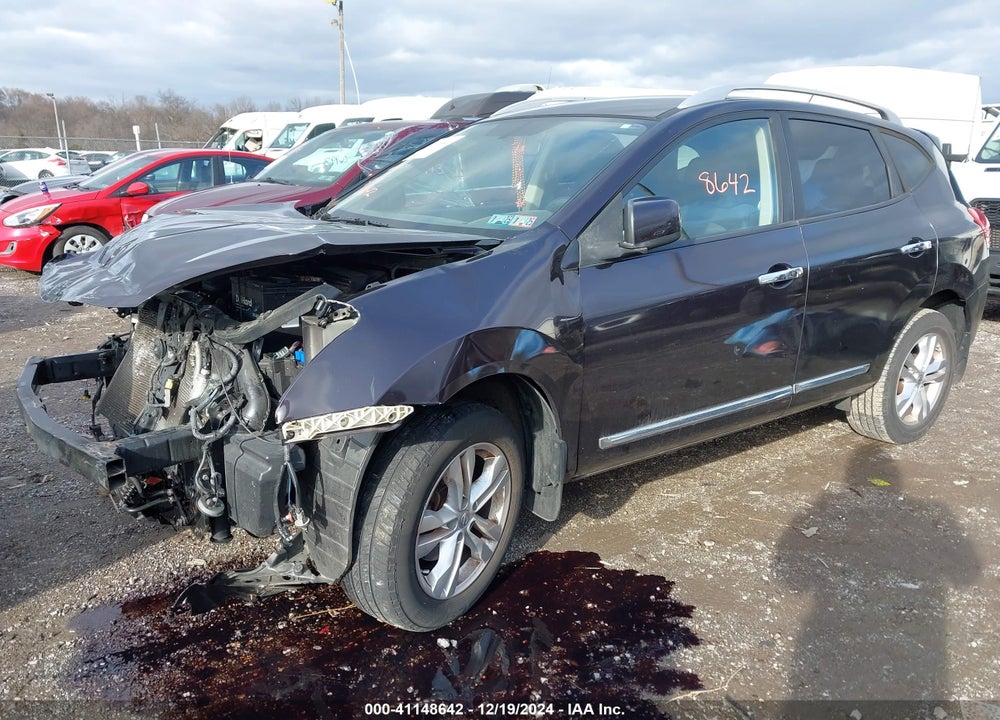2013 NISSAN ROGUE SV VIN: JN8AS5MV8DW644466