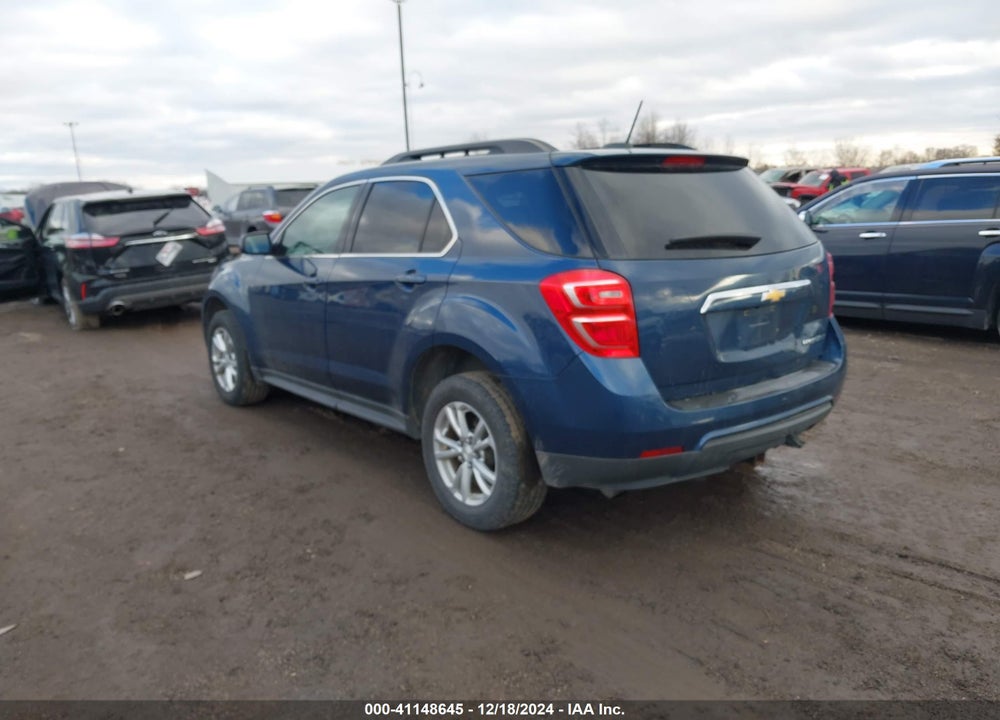 2016 CHEVROLET EQUINOX LT VIN: 2GNALCEK9G6345592