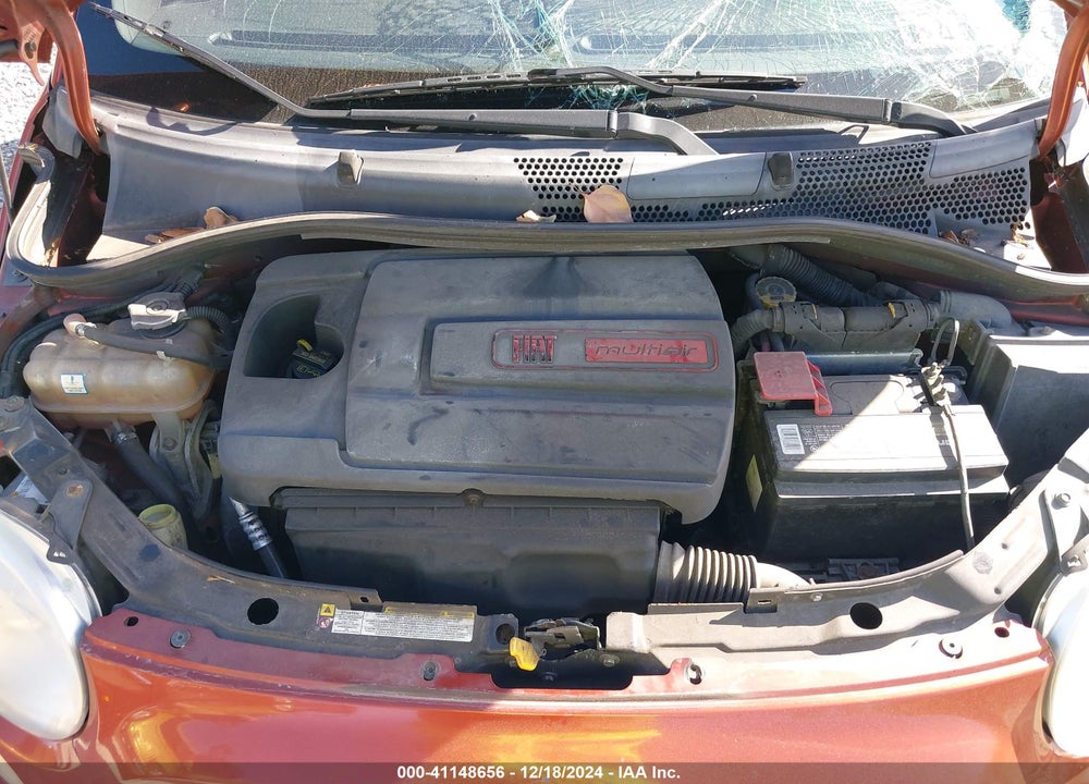 2012 FIAT 500 VIN: 3C3CFFBRXCT110138