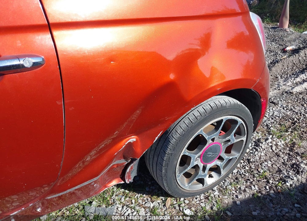 2012 FIAT 500 VIN: 3C3CFFBRXCT110138