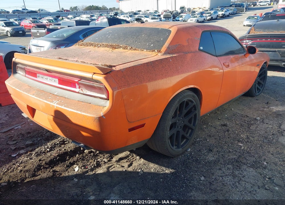 2012 DODGE CHALLENGER R/T VIN: 2C3CDYBT7CH253506