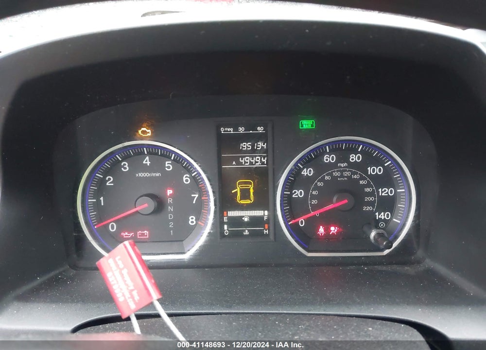 2008 HONDA CR-V LX VIN: 5J6RE48358L012387