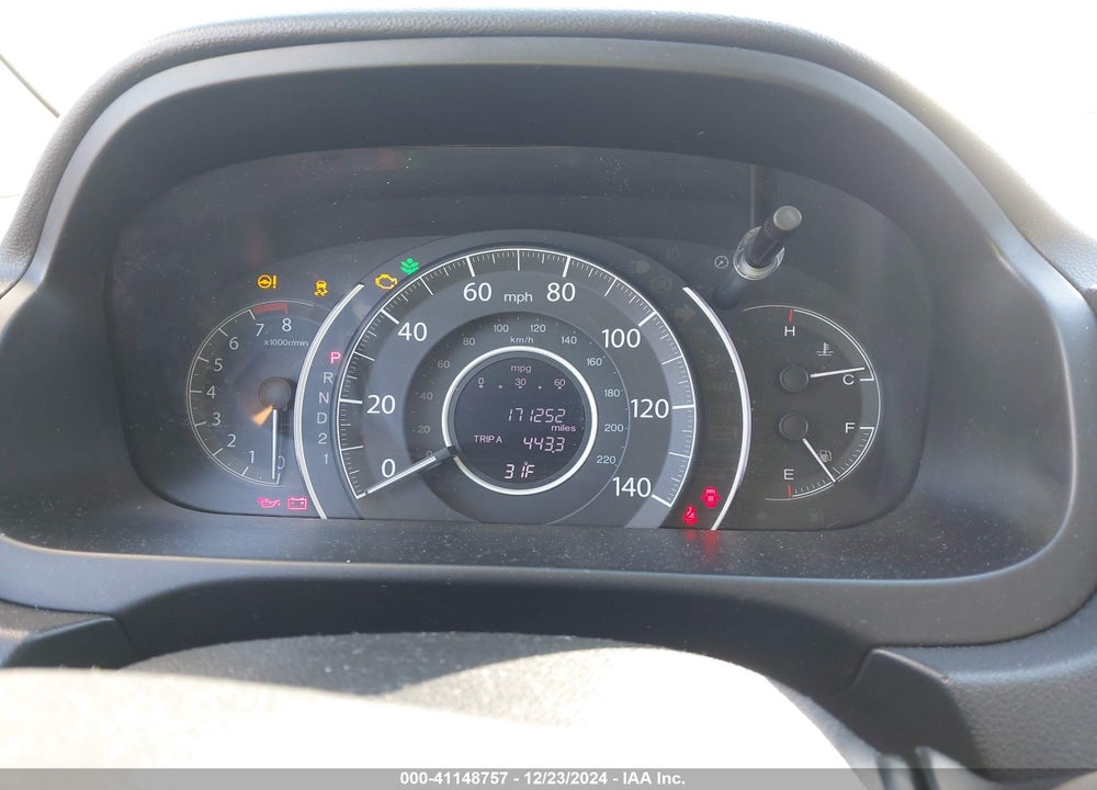 2012 HONDA CR-V LX VIN: 2HKRM3H39CH515002