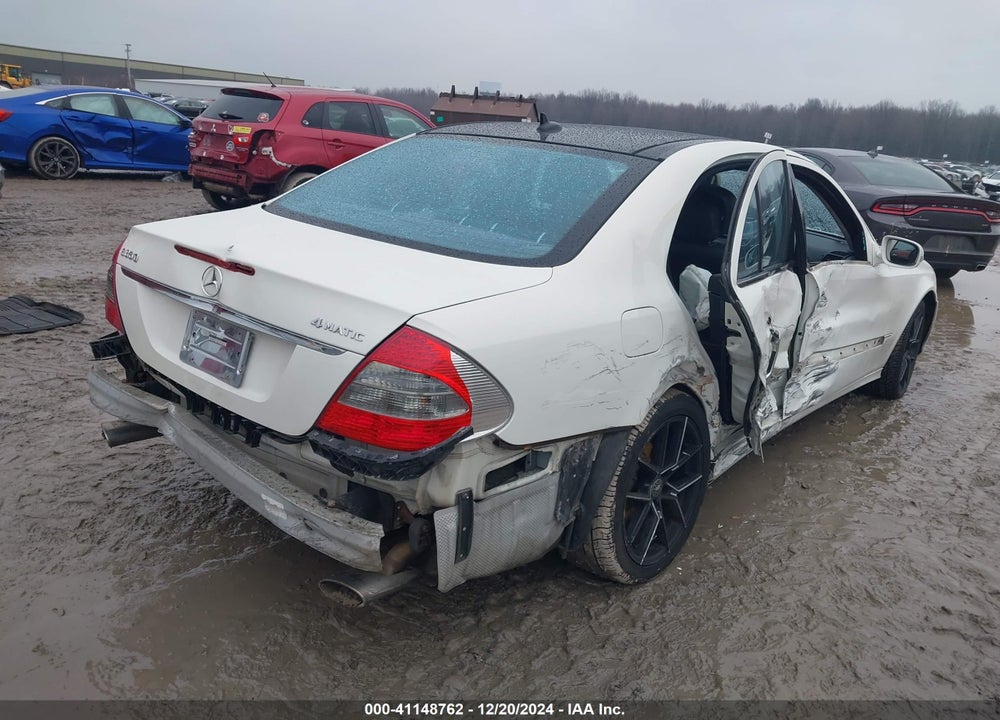 2008 MERCEDES-BENZ E 350 4MATIC VIN: WDBUF87X38B325564