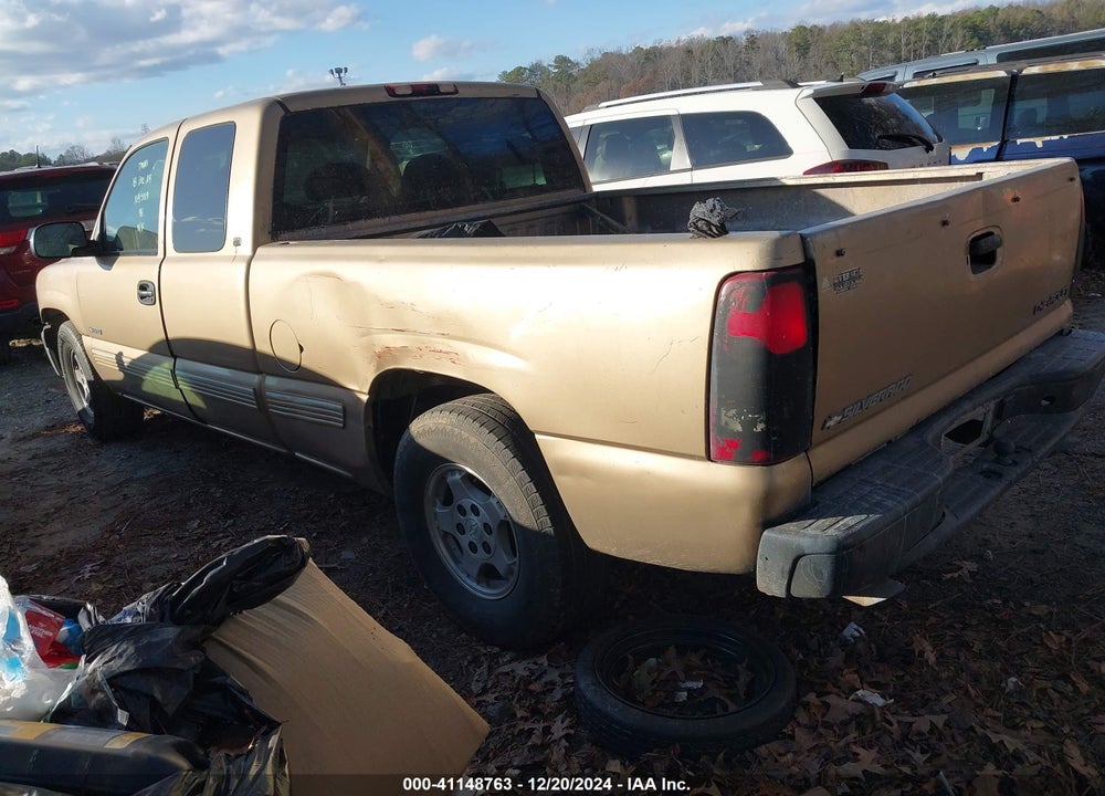 1999 CHEVROLET SILVERADO 1500 LS VIN: 2GCEC19T7X1169589