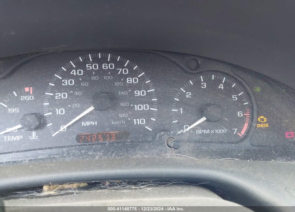 2004 CHEVROLET CAVALIER VIN: 1G1JC12F847267380