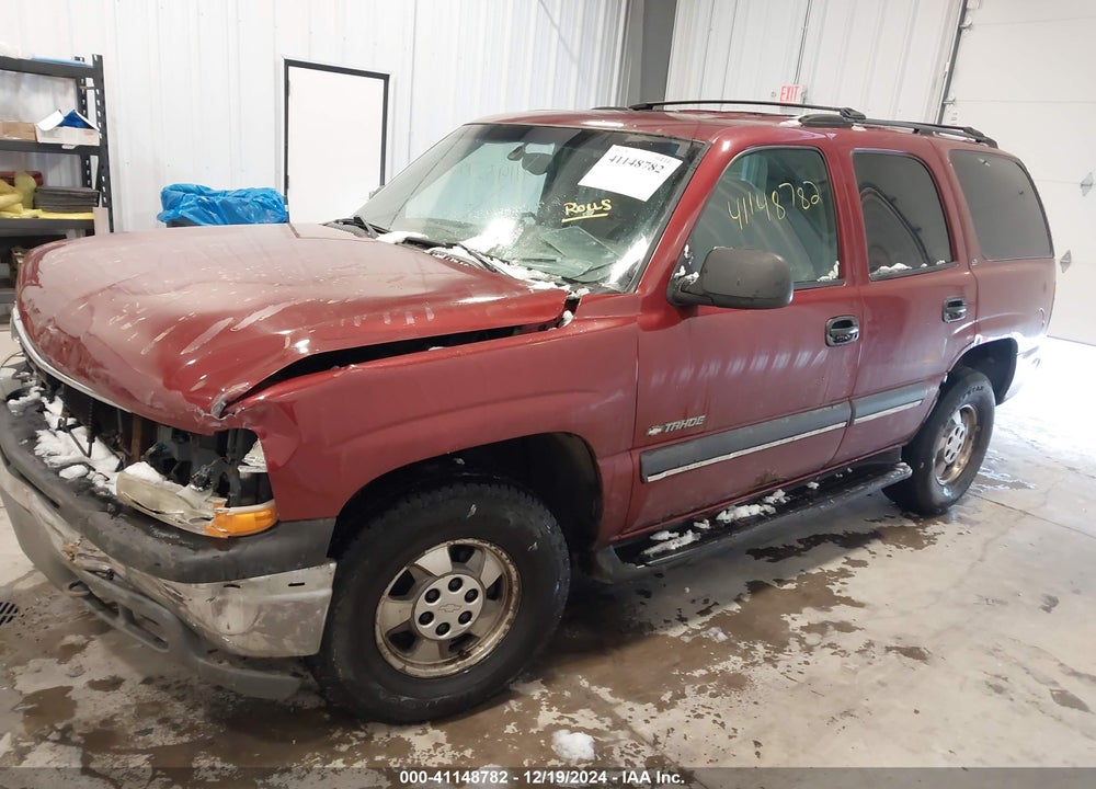 2002 CHEVROLET TAHOE LS VIN: 1GNEK13Z02J166670