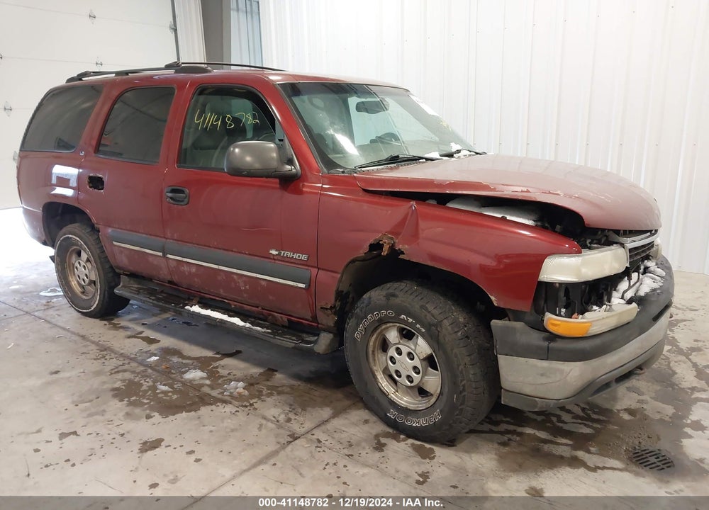 2002 CHEVROLET TAHOE LS VIN: 1GNEK13Z02J166670