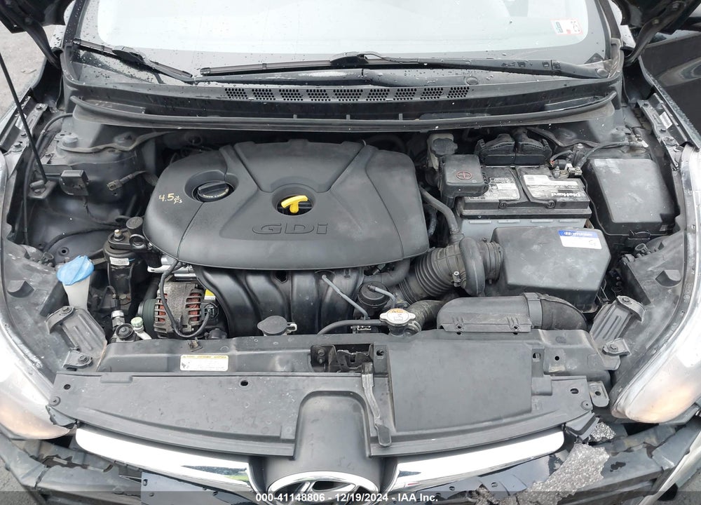 2015 HYUNDAI ELANTRA VIN: KMHDH4AH9FU241042