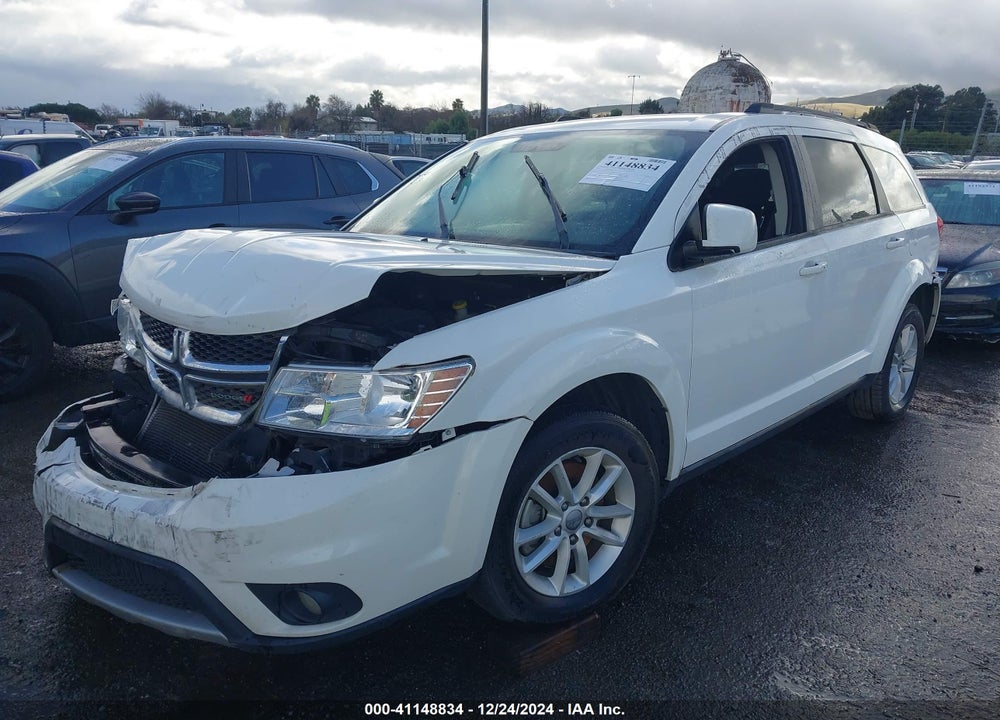2015 DODGE JOURNEY SXT VIN: 3C4PDDBG3FT715743