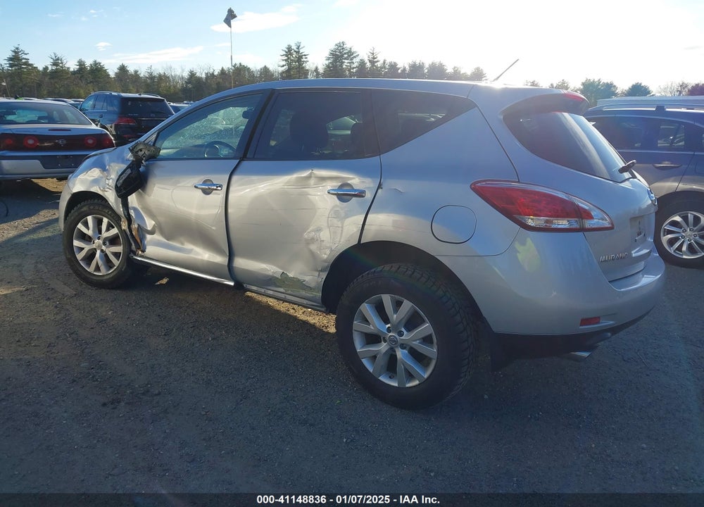 2014 NISSAN MURANO LE/S/SL/SV VIN: JN8AZ1MW2EW513807