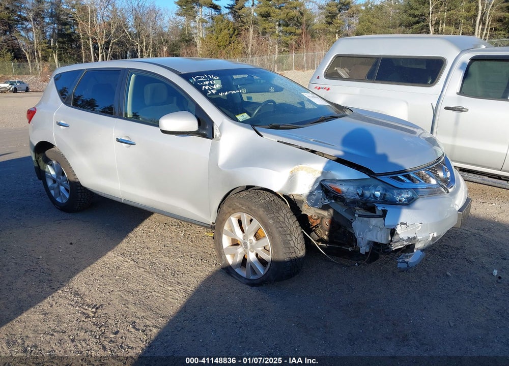 2014 NISSAN MURANO LE/S/SL/SV VIN: JN8AZ1MW2EW513807