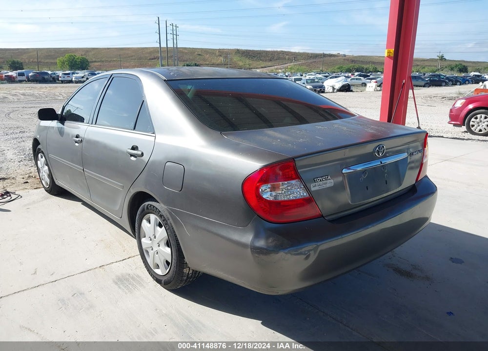 2003 TOYOTA CAMRY LE VIN: 4T1BE32K13U668392