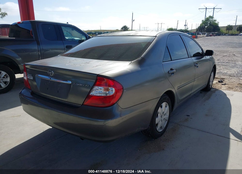 2003 TOYOTA CAMRY LE VIN: 4T1BE32K13U668392