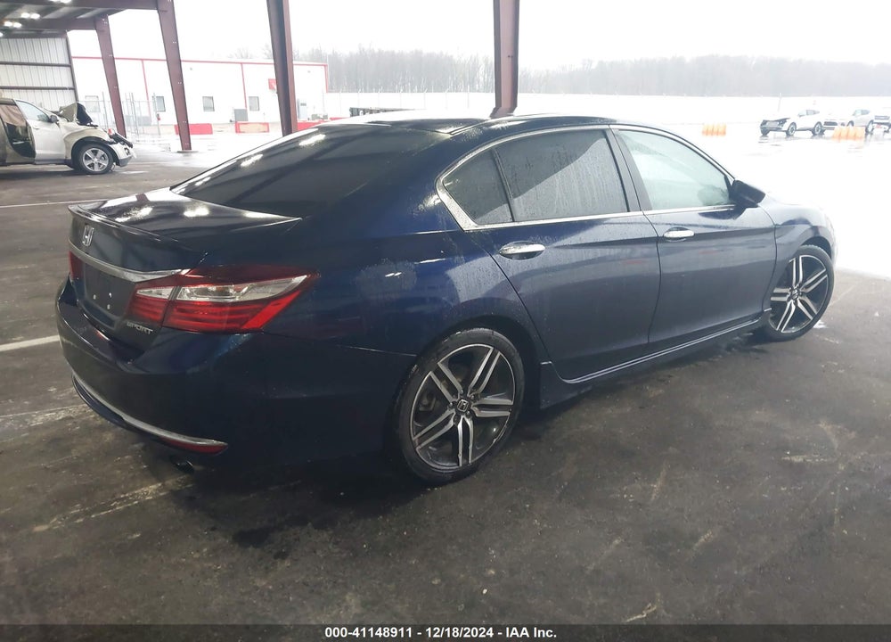 2016 HONDA ACCORD SPORT VIN: 1HGCR2F57GA098614
