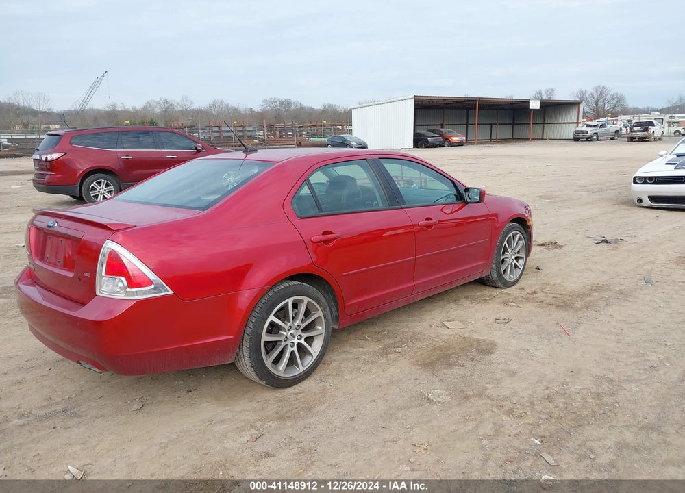 2009 FORD FUSION SE VIN: 3FAHP07ZX9R174292