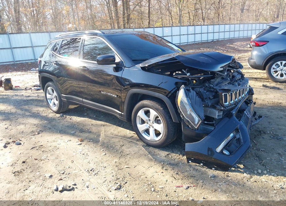 2021 JEEP COMPASS LATITUDE FWD VIN: 3C4NJCBB1MT592696