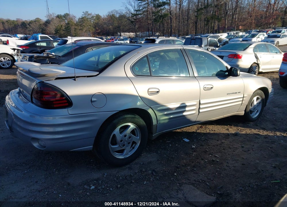 1999 PONTIAC GRAND AM SE1 VIN: 1G2NE52E9XM733295