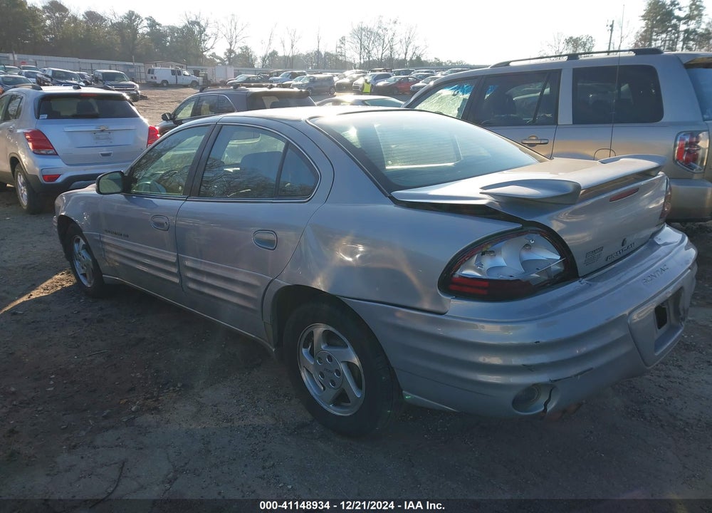 1999 PONTIAC GRAND AM SE1 VIN: 1G2NE52E9XM733295