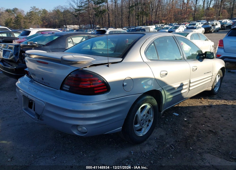 1999 PONTIAC GRAND AM SE1 VIN: 1G2NE52E9XM733295