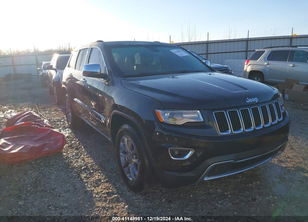 2016 JEEP GRAND CHEROKEE LIMITED VIN: 1C4RJEBG8GC335320
