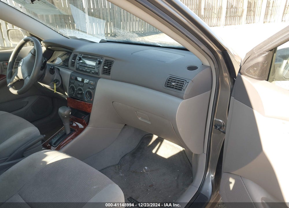 2007 TOYOTA COROLLA LE VIN: 2T1BR30E97C820234