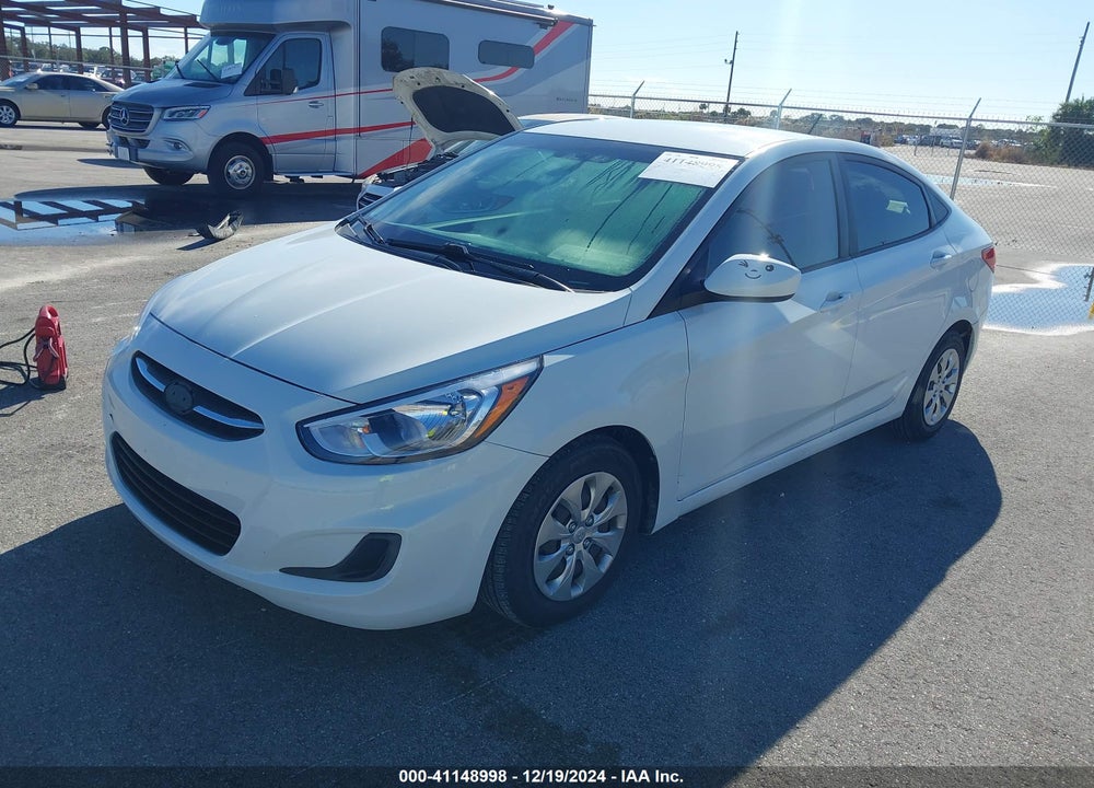 2017 HYUNDAI ACCENT SE VIN: KMHCT4AE8HU374894