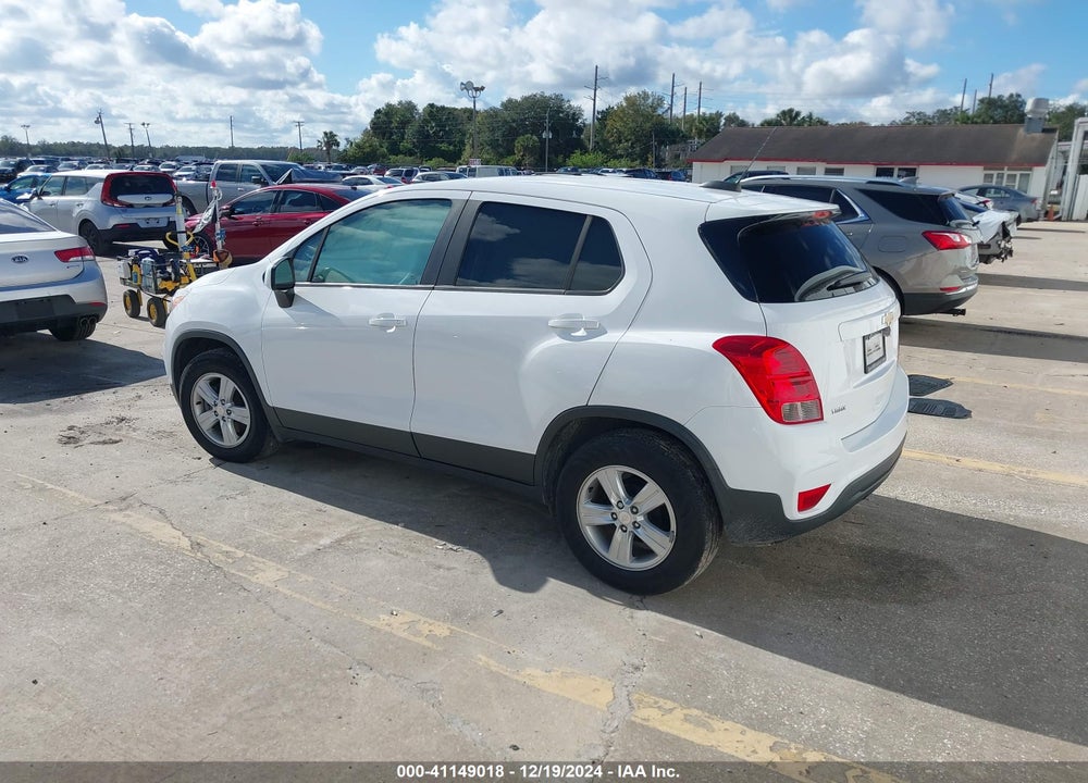 2020 CHEVROLET TRAX FWD LS VIN: 3GNCJKSB9LL155942