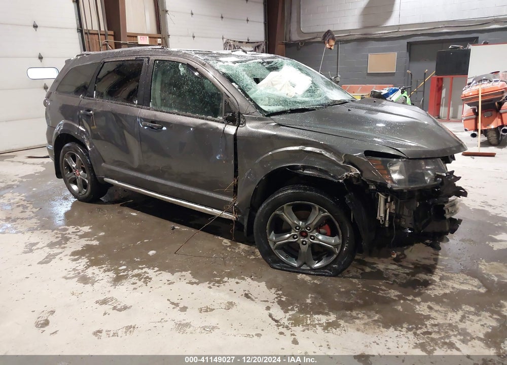 2015 DODGE JOURNEY CROSSROAD VIN: 3C4PDDGGXFT518996
