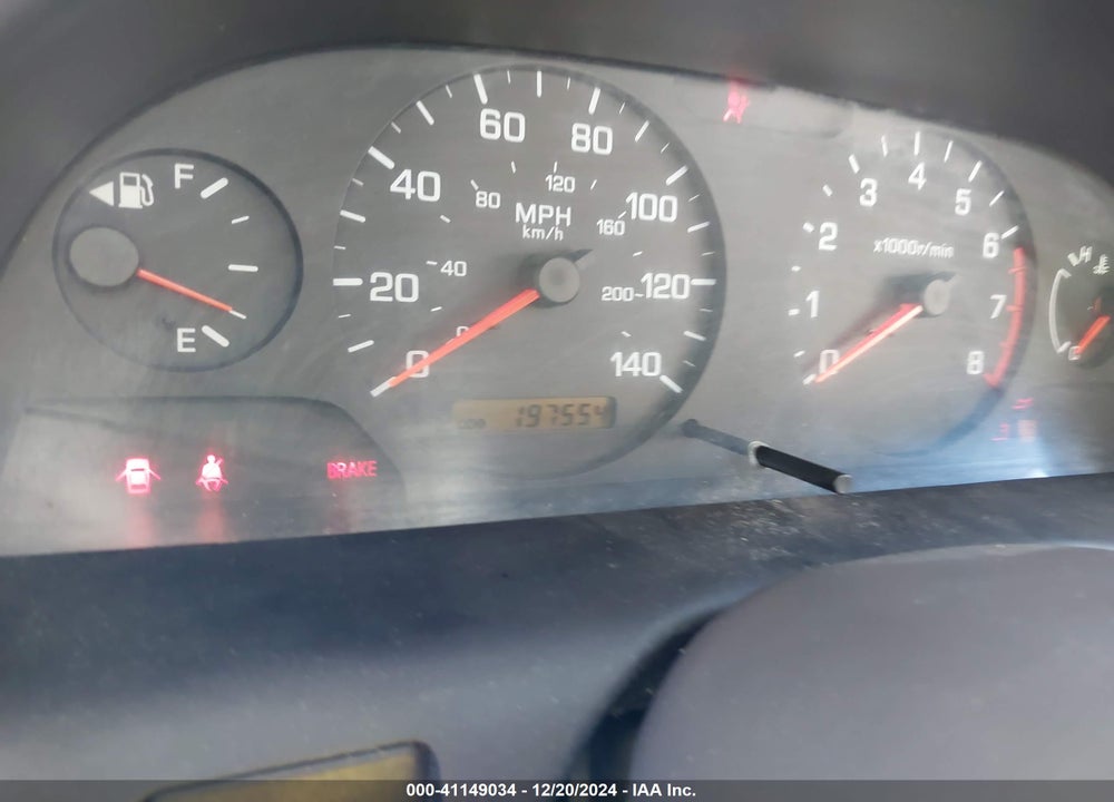 2001 NISSAN ALTIMA GXE VIN: 1N4DL01D41C209547