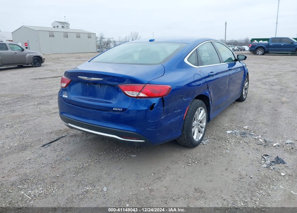 2016 CHRYSLER 200 LIMITED VIN: 1C3CCCAB7GN130459
