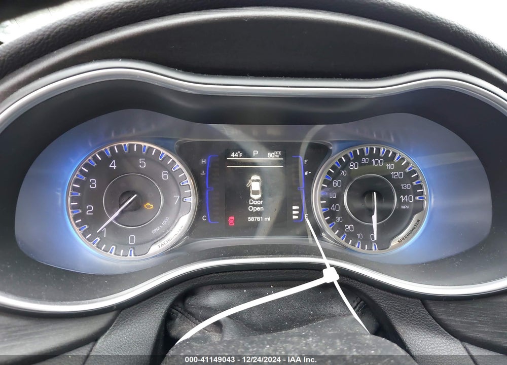 2016 CHRYSLER 200 LIMITED VIN: 1C3CCCAB7GN130459