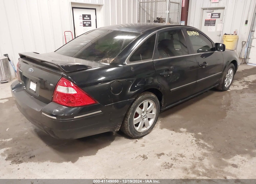 2005 FORD FIVE HUNDRED SEL VIN: 1FAHP241X5G105288
