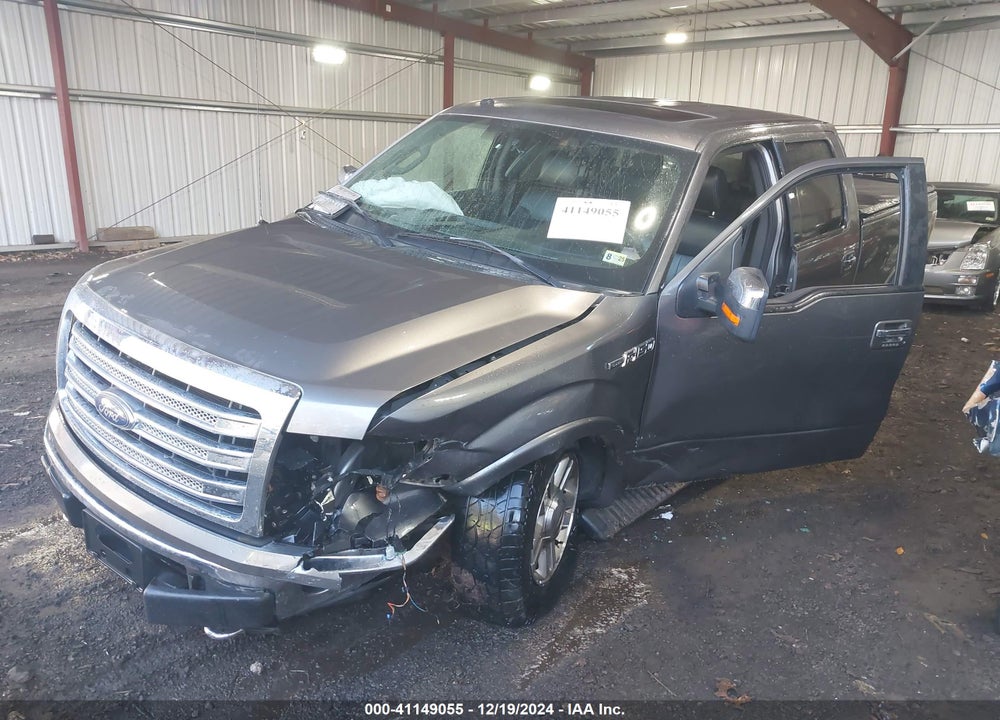 2013 FORD F-150 LARIAT VIN: 1FTFW1EF6DFA43689