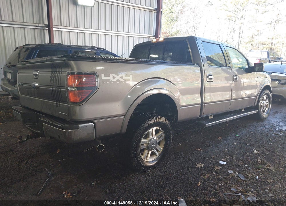 2013 FORD F-150 LARIAT VIN: 1FTFW1EF6DFA43689