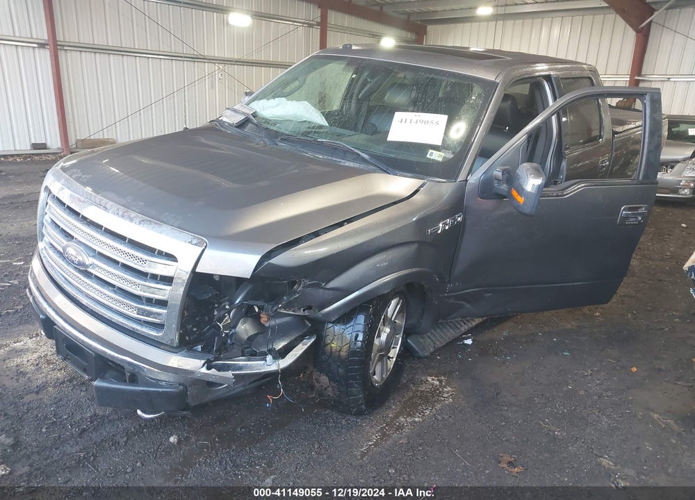 2013 FORD F-150 LARIAT VIN: 1FTFW1EF6DFA43689