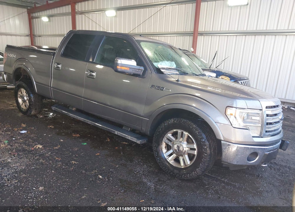 2013 FORD F-150 LARIAT VIN: 1FTFW1EF6DFA43689